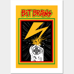 Bit Brains Posters and Art